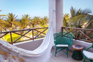 Balkón nebo terasa v ubytování Hotel Varandas Beach