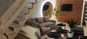 Posezení v ubytování Apartament Matejówka