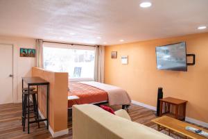TV a/nebo společenská místnost v ubytování Helper Apartment + 10 fotografií
