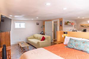Kuchyň nebo kuchyňský kout v ubytování Helper Apartment