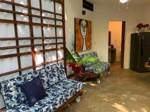 Χώρος καθιστικού στο Peaceful Jungle Villa Cooper - Pool & Parking for 2 persons