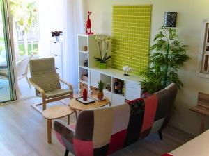 Area soggiorno di studio :paradise beach