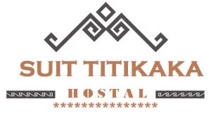 a logo for a ski resort with the words swift tikkaatal at HOSTAL SUIT ANDINA in Puno