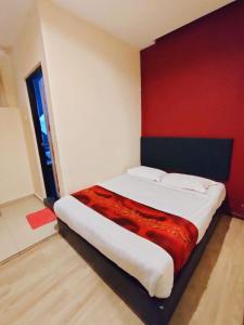 Postel nebo postele na pokoji v ubytování HOTEL YTS