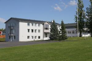 Byggingin sem hótelið er í