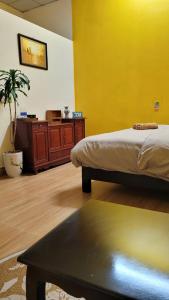 Posezení v ubytování Tiny Garden House Cat Ba + 28 fotografií