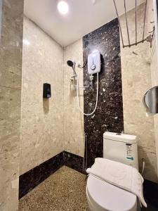 Ένα μπάνιο στο Asimmy Hotel