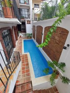 Bazén v ubytování Casa Rey Sol Vallarta nebo v jeho okolí