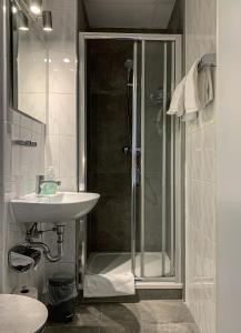 Koupelna v ubytování Hotel Carl von Clausewitz