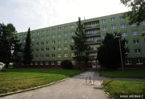 Budova, kde se hostel nachází