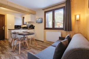 Posedenie v ubytovaní Hameau Des Grands Montets - Apartment 127 - Happy Rentals