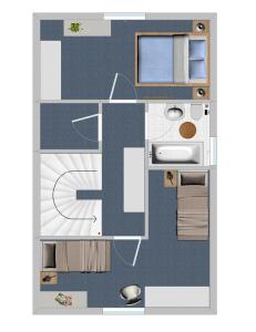 Floor plan ng Teichhaus
