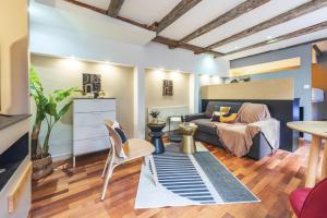 Χώρος καθιστικού στο Balcon Secret - La Cachette - Cathédrale