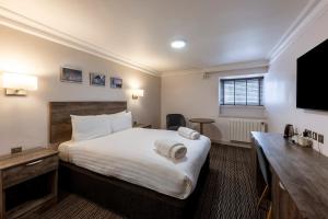 Postel nebo postele na pokoji v ubytování Copthorne Aberdeen Hotel + 32 fotografií
