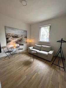 Ruang duduk di kleines aber feines Apartment in zentraler Lage - Strandvogtei Sellin