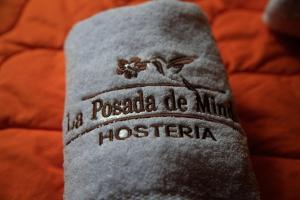 Certifikát, hodnocení, plakát nebo jiný dokument vystavený v ubytování La Posada de Mindo