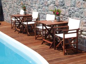Πισίνα στο ή κοντά στο Meltemi Apartments