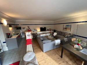 Küche/Küchenzeile in der Unterkunft Ferienwohnung Thiel