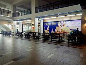 a mall with a large sign in the middle at Executive Escapes [The Netizen Cheras] 3房公寓 #MRT in Cheras