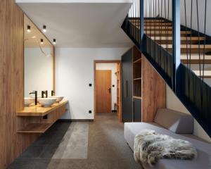 Posteľ alebo postele v izbe v ubytovaní Wellness Hotel Svornost