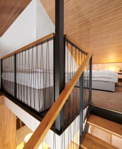 Posteľ alebo postele v izbe v ubytovaní Wellness Hotel Svornost