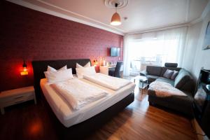 Postel nebo postele na pokoji v ubytování PIEPers Landidyll Hotel
