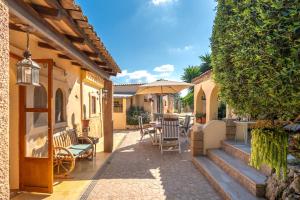 A patio or other outdoor area at Villa KASHMIR by Mallorca Villa Selection