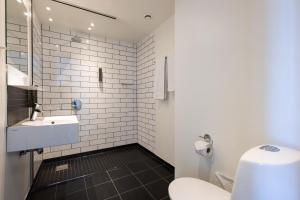 Kupatilo u objektu Milling Hotel Ritz Aarhus City