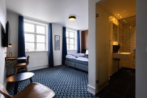 Krevet ili kreveti u jedinici u okviru objekta Milling Hotel Ritz Aarhus City