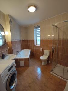 Kúpeľňa v ubytovaní Apartamenty Centrum