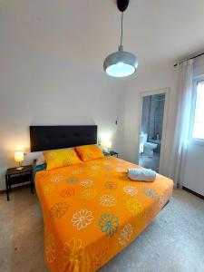 Postel nebo postele na pokoji v ubytování Enladrillada Apartment