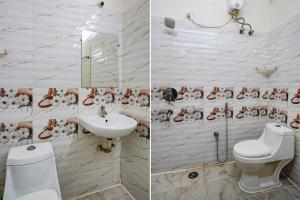 Vonios kambarys apgyvendinimo įstaigoje FabHotel Q Suites