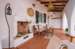 Χώρος καθιστικού στο Casita Toni