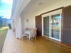 Balkón nebo terasa v ubytování Terra Apartments