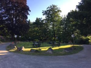 Zahrada ubytování Le Chalet