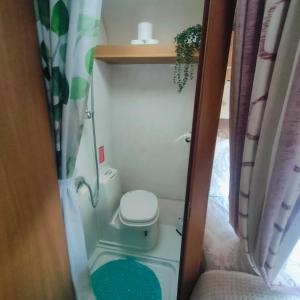 Vannituba majutusasutuses Kintyre Caravan