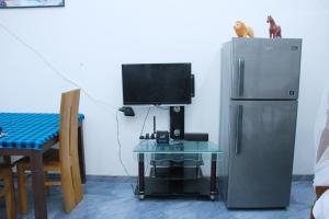 Kuchyň nebo kuchyňský kout v ubytování Mama's Hotel Weligama