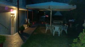 A patio or other outdoor area at Alexandros