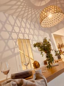 Część wypoczynkowa w obiekcie Maison 15