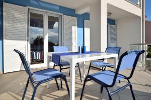 Balkón nebo terasa v ubytování Apartments Nautilus
