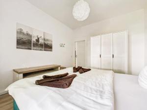 Lova arba lovos apgyvendinimo įstaigoje 66m² Ferienwohnung "Moritz" - direkt an der Erlebniswelt & Skiarena bis 4 Personen