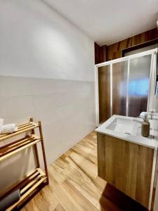 Kylpyhuone majoituspaikassa Calahorra Experience