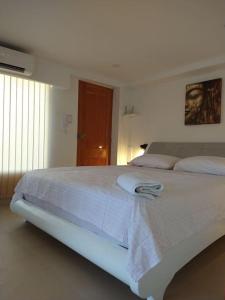 Ένα ή περισσότερα κρεβάτια σε δωμάτιο στο Cabaña El Amanecer de Annapurna +23 φωτογραφίες