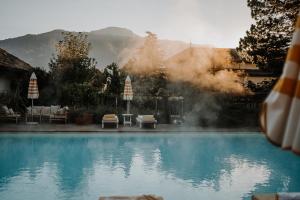 Nespecifikovaný výhled na hory nebo výhled na hory při pohledu z bed and breakfast