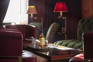 Posezení v ubytování Craigellachie Hotel of Speyside