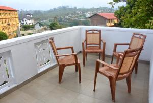 Balkón nebo terasa v ubytování Carmalin Holiday Bungalow