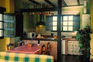 Virtuve vai virtuves zona naktsmītnē Casa Rural El Pozo Tremeo