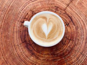 Kaffee-/Teezubehör in der Unterkunft Výhledna