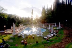 Zahrada ubytování Park Hotel Villa Potenziani