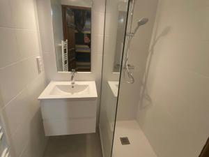 Kúpeľňa v ubytovaní Studio confortable près du centre avec balcon et arrêt navettes - FR-1-693-61